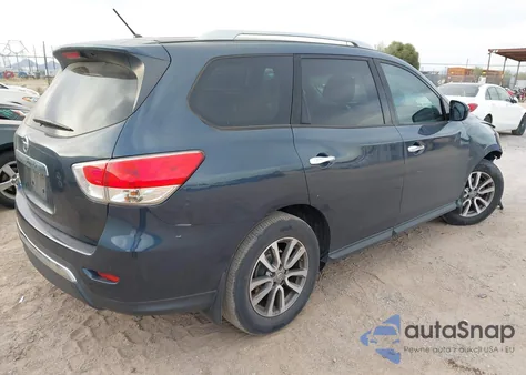 2016 Nissan Pathfinder S z USA, uszkodzony, nr VIN 5N1AR2MN0GC606365